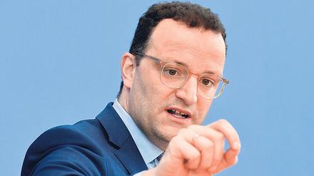Der Vorsichtige. Minister Spahn wirbt für Geduld. 