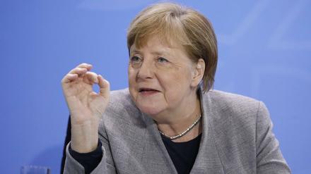 Bundeskanzlerin Angela Merkel (CDU).