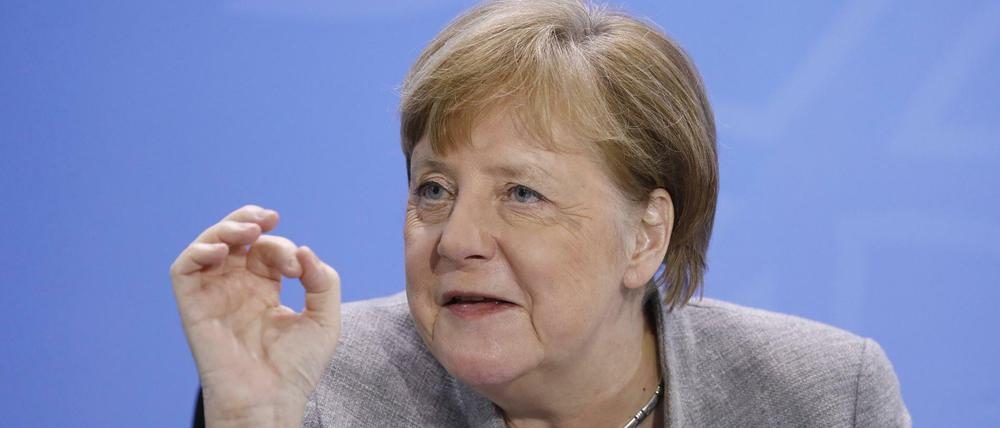 Bundeskanzlerin Angela Merkel (CDU).