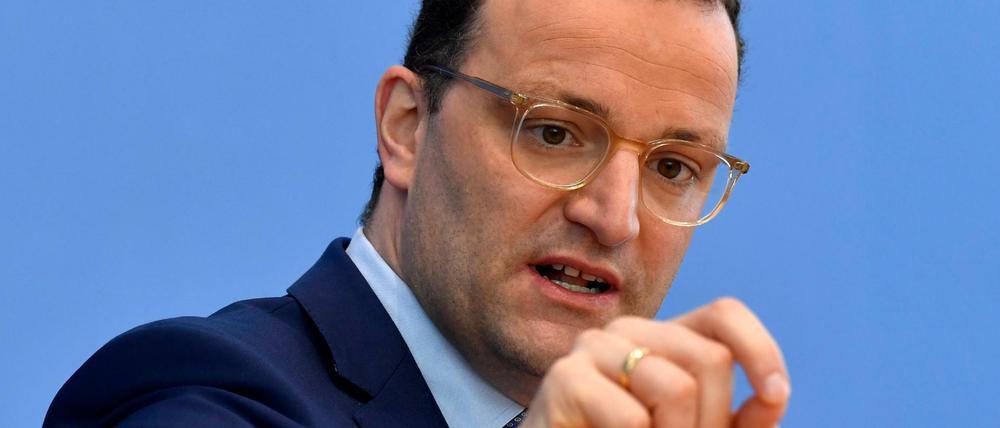 Gesundheitsminister Jens Spahn (CDU) spricht über das Coronavirus.