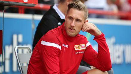 Gefallener Derbyheld. Sebastian Polter, bei Union zumeist Bankdrücker, wird sich aus Köpenick verabschieden.