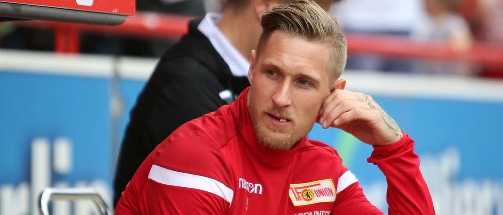 Gefallener Derbyheld. Sebastian Polter, bei Union zumeist Bankdrücker, wird sich aus Köpenick verabschieden.
