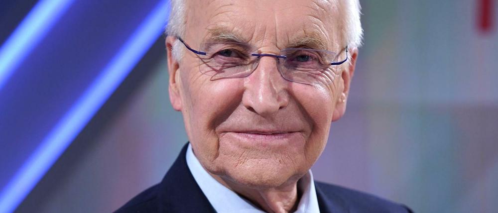 Edmund Stoiber, ehemaliger CSU-Chef und Ministerpräsident in Bayern, hat große Sorgen um Europa. Donnerstag ist EU-Coronagipfel.