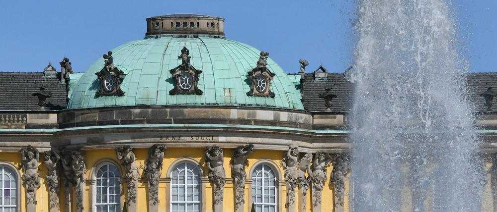 Schloss Sanssouci in Potsdam.
