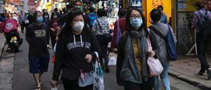 In Hongkong tragen alle Atemmasken.