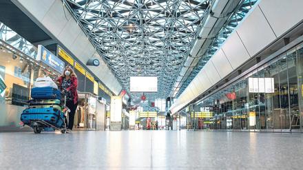 Die große Leere. Flughafenchef Engelbert Lütke Daldrup möchte Tegel für zwei Monate schließen.