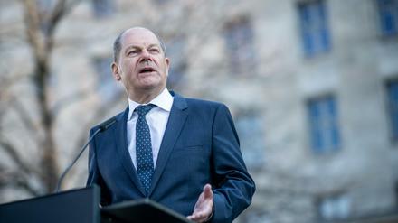 Olaf Scholz (SPD), Bundesminister der Finanzen. 