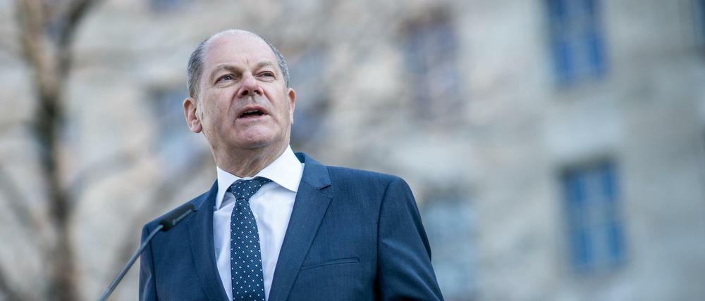 Olaf Scholz (SPD), Bundesminister der Finanzen.