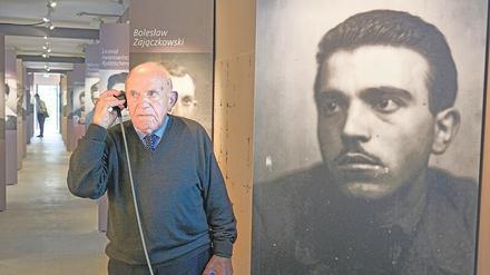 2017 besuchte Ugo Brilli zuletzt das Dokumentationszentrum für NS-Zwangsarbeit in Schöneweide. 