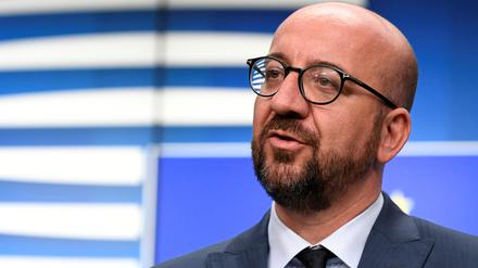 EU-Ratspräsident Charles Michel