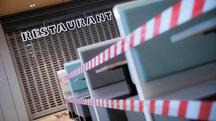 Restaurants: Vorerst dicht und ohne Umsatz.