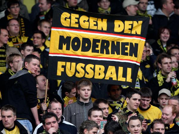 Anti, anti: Das Konzept Geisterspiel passt nicht in die Welt der aktiven Fußballfans.