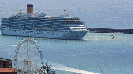 Wochenlang konnten die Passagiere der Costa Deliziosa angesichts der Coronavirus-Pandemie nicht an Land. Das Schiff konnte in einigen Häfen nicht anlanden. 