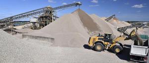 Wichtige Ressource: Kies.