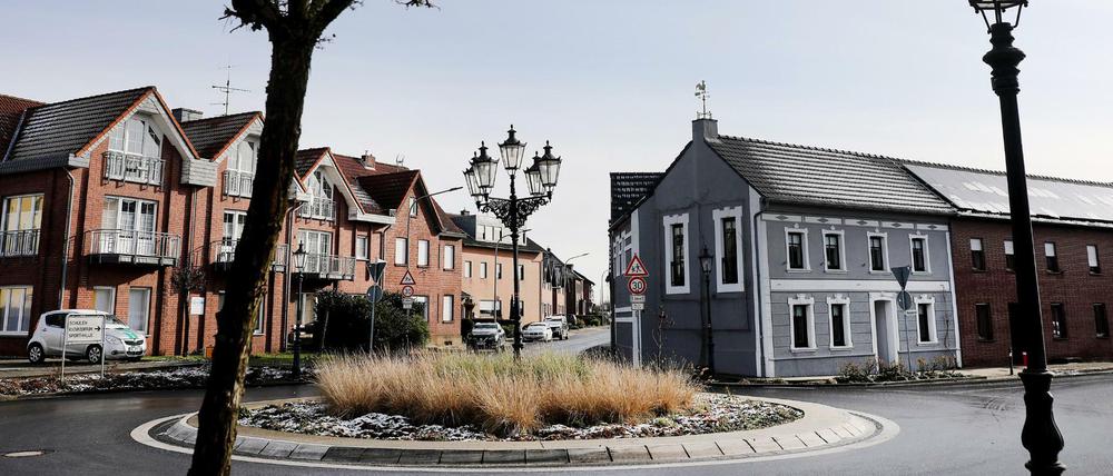 Die besonders betroffene Gemeinde Gangelt im Kreis Heinsberg.