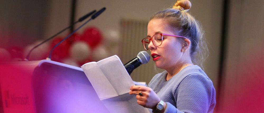 Ninia LaGrande, Autorin und Poetryslammerin. 