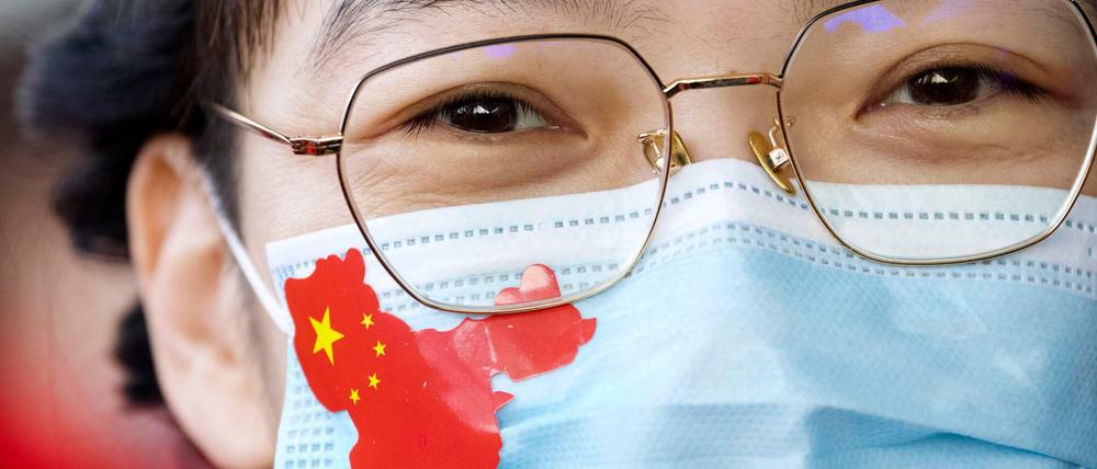 Eine Medizinerin aus der chinesischen Provinz Jilin