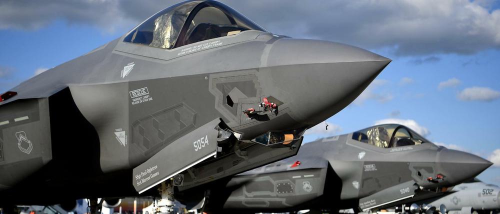 Tarnkappen-Kampfjets der USA vom Typ Lockheed Martin F-35