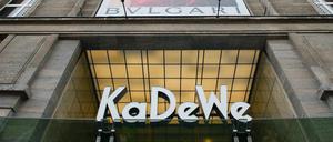 Das Kaufhaus des Westens (KadeWe) in Charlottenburg.