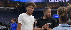 Basketballer Jalen Green (l.) möchte mit seinem Talent Geld verdienen, so schnell wie möglich.