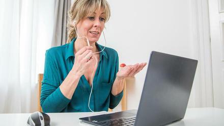Erschwerte Bedingungen für Bewerber: Gespräche laufen jetzt meist per Videochat.