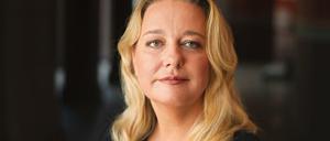 Gralshüterin Katharina Wagner, fotografiert im Festspielhaus.