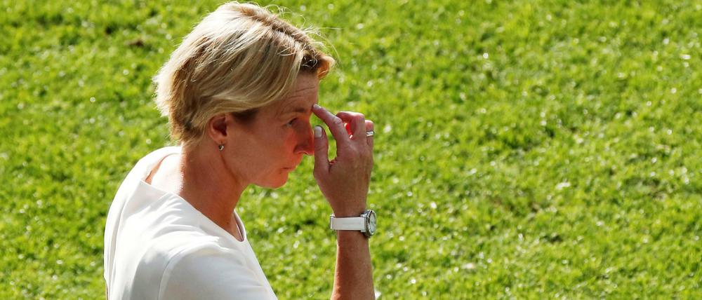 Hat Pläne. Fußball-Bundestrainerin Martina Voss-Tecklenburg.