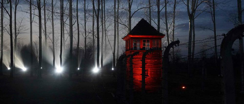 Auschwitz - hier bei den Feiern zum 75. Jahrestag der Befreiung - gehört zu den Orten, die junge Europäer mit dem Projekt "Peace Line" besuchen.