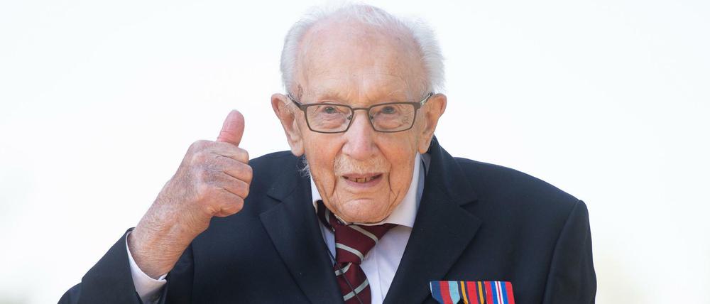 Der 99-jährige Kriegsveteran Tom Moore.