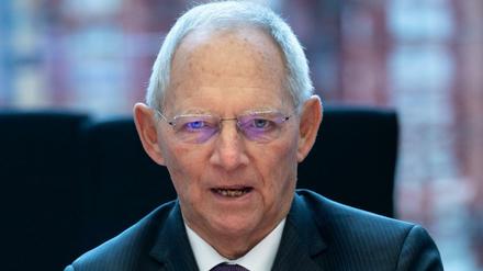 Bundestagspräsident Wolfgang Schäuble mahnt: Der Schutze des Lebens stehe nicht über allem anderen. 