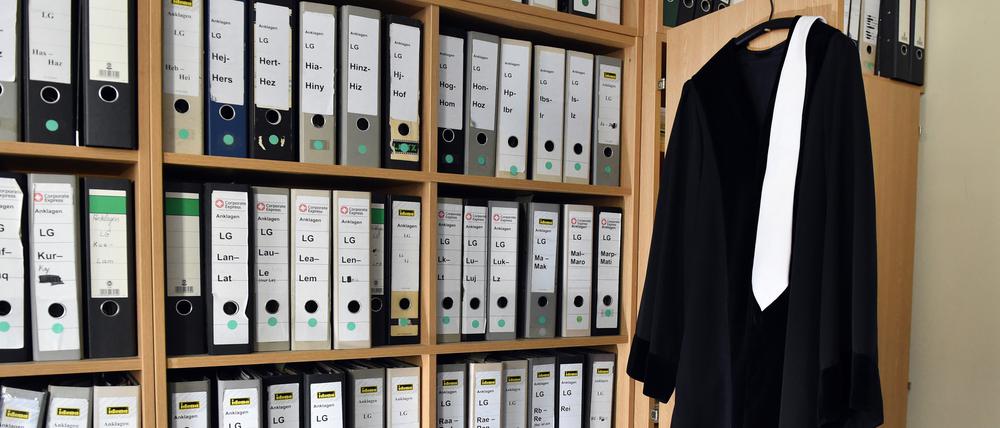 Pro Zimmer eine Person: Auch in den Büroräumen der Gerichte muss der Sicherheitsabstand gewahrt bleiben. 