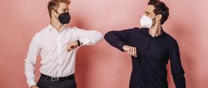 Die Membranen der FFP2-Masken filtern die Atemluft extrem effektiv. Wenn die Maske richtig getragen wird, ist der Schutzfaktor sehr hoch.
