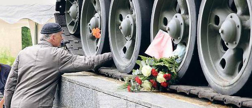 Panzer beim Deutsch-Russischen Museum in Karlshorst.