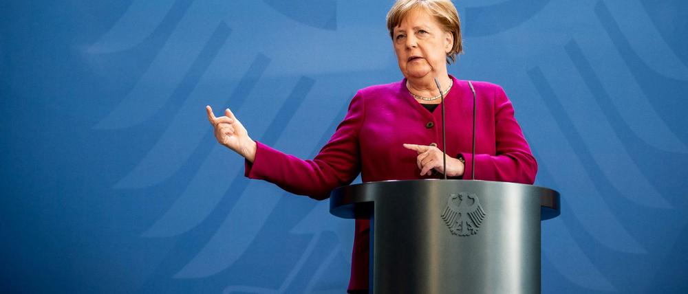 Bundeskanzlerin Angela Merkel. 