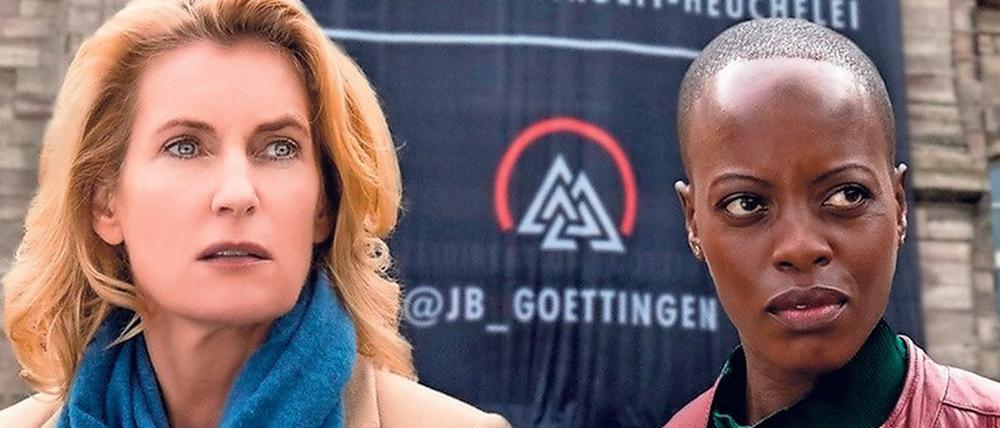 Noch kein eingespieltes Team. Charlotte Lindholm (Maria Furtwängler, l.) und Anais Schmitz (Florence Kasumba) haben auch privat ein Problem.