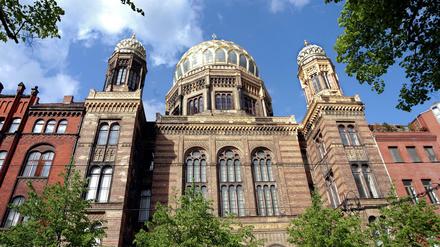 Im Oktober Ort eines Vorfalls: die Neue Synagoge in der Oranienburger Straße.