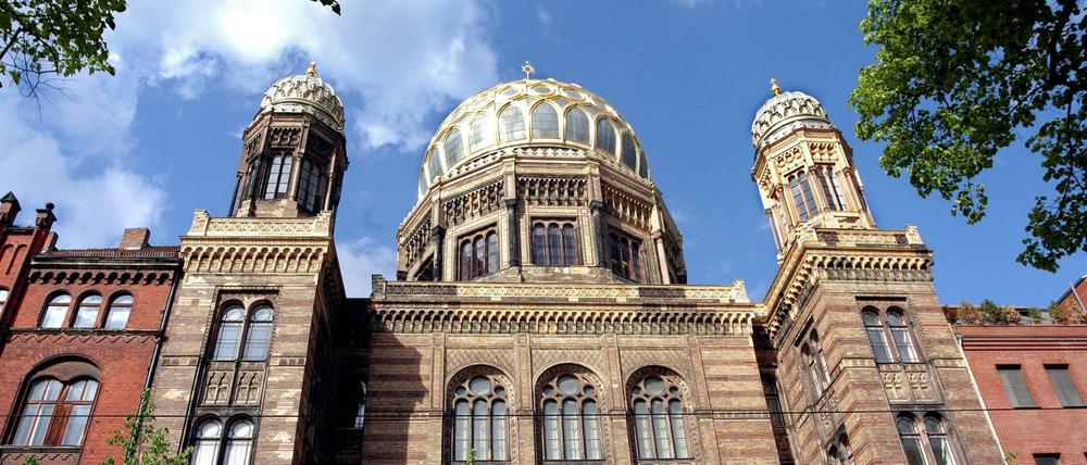 Im Oktober Ort eines Vorfalls: die Neue Synagoge in der Oranienburger Straße.