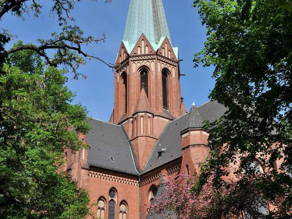 Ein Anziehungspunkt für viele Berliner Katholiken: St. Ludwig in Wilmersdorf.