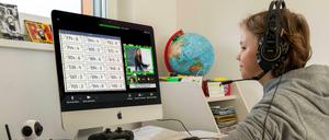 Seit Mitte März findet der Schulunterricht überwiegend digital statt.