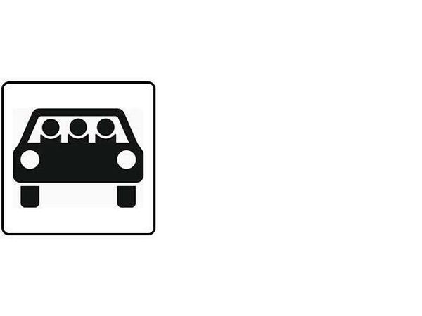 Neue Verkehrsschilder der StVO ab 28.April 2020 - Mehrpersonen PkW