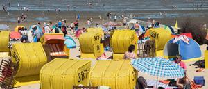 Urlaub an der Nordsee bei Cuxhaven (Archivbild) 