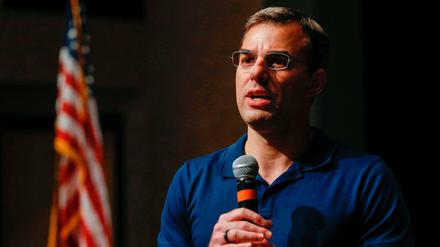 Der Kongressabgeordnete Justin Amash aus Michigan tritt für die Libertären im Präsidentschaftswahlkampf an. 
