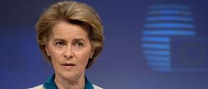 Entschlossen gegen das Virus: EU-Kommissionspräsidentin Ursula von der Leyen