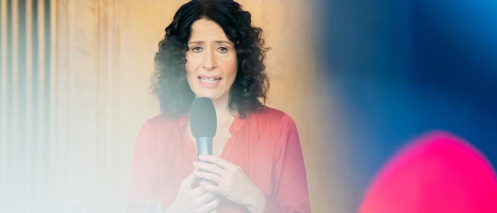 Bettina Jarasch (Grüne), designierte Berliner Senatorin für Umwelt, Verkehr, Klimaschutz und Verbraucherschutz.