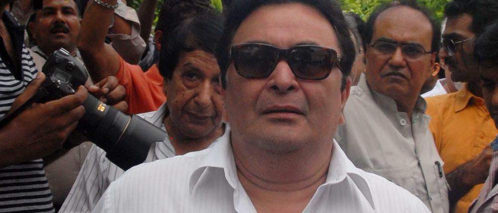 Rishi Kapoor in Indien, 2012.