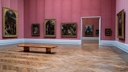 Die Meister allein Zuhause. Die leere Gemäldegalerie in Berlin.