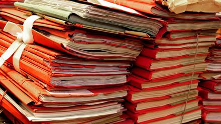 Stapelware. Es bleibt vorerst bei den Aktenbergen auf den Schreibtischen der Berliner Gerichte