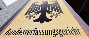 Das Bundesverfassungsgericht in Karlsruhe