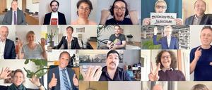 Mit mehr als 1 500 Online-Veranstaltungen ging die TU Berlin am 20. April an den Start. „Mutmacher*innen“, Lehrende und Beschäftigte der Uni, begrüßten die Studierenden per Videobotschaften.