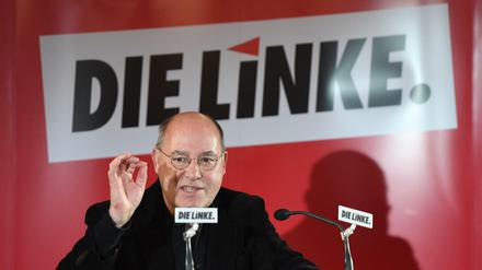 Der 72-jährige Linken-Politiker Gregor Gysi.